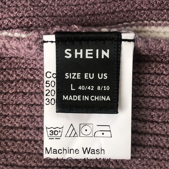 Shein Milano Knit Skirt Large Striped - Picture 6 of 14